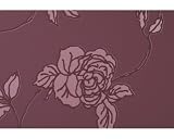 Eigenschaften AS-Creation  / 5515-11 FLOCK Tapete in rot, violett von Livingwalls (AS-Creation) als Vliestapete, Rosen,Rosentapete,Rosentapten