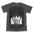 SCARY KIDS SCARING KIDS - Victorian - Gray T-shirt