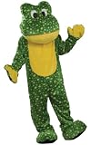 Deluxe Plush Frog Mascot Adult Costume