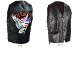 Genuine Leather Biker Vest