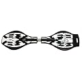 VIVAFIT Waveboard LC-4 inkl. Tasche mit ABEC-7 Kugellager + LED Rollen, white-snow, 23447504