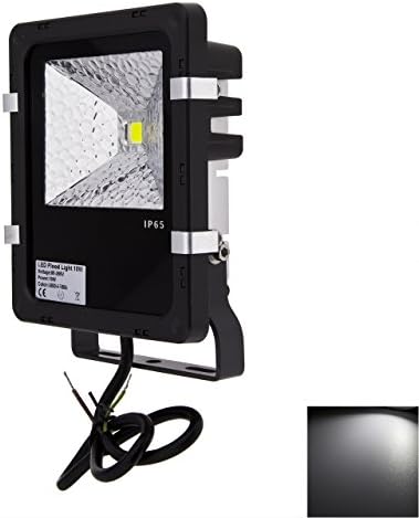 iWG® 10W DC12V Outdoor Waterproof LED Flood Lights,IP65 750lm Cool White 6000K,100W Halogen Bulb Equivalent Security Lights, Floodlight for Garden,Yard,Park and Other Public Places