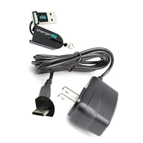 ChargerCity OEM Wall Home Charger AC Adapter w/Extended 6' FT Power Cable by for GARMIN NUVI 3790 3760 3750 3490 3450 2460 2450 2370 2360 2350 2300 2250 2200 LT LM LMT GPS Navigator w/Free ChargerCity Micro SD Memory Card Reader Writer (Compares to 01