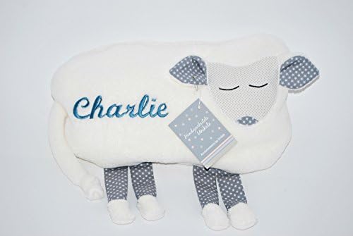 Sheep Pillow, personalized keepsake baby lamb