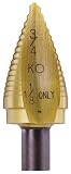Irwin 15313 Unibit13T Titanium Nitrate Coated 1-1/8-Inch by 1/2-Inch Shank Step Drill Bit