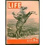 Life Magazine July 12, 1943 - Cover: Roy Rogers & Trigger book cover