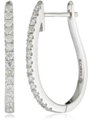 Kobelli "Jadore" Round Diamond Fashion Hoop Earrings (1/2 Cttw, HI/I1-I2)