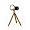 Joby Gorillatorch Adjustable and Flexible Tripod Flashlight, Orange