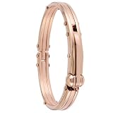 Stainless Steel Men's Invicta Elements Rose Cuff Bracelet