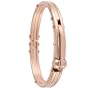 Stainless Steel Men's Invicta Elements Rose Cuff Bracelet
