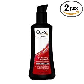 Olay Regenerist Eye Makeup Remover and Anti-Wrinkle Treatment, 6.7-Ounce Bottle (Pack of 2)