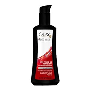 Olay Regenerist Eye Makeup Remover and Anti-Wrinkle Treatment, 6.7-Ounce Bottle (Pack of 2)