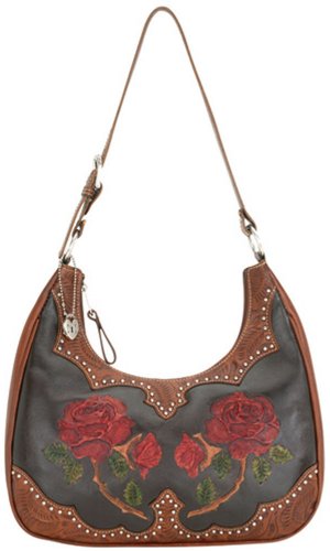 American West Roses Are Hobo Handbag