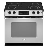 Whirlpool : WDE350LVS 30 Electric Range - Stainless Steel
