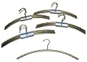 Design-Kleiderbügel 12 Stück aus Edelstahl