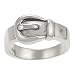 Sterling Silver Buckle Ring