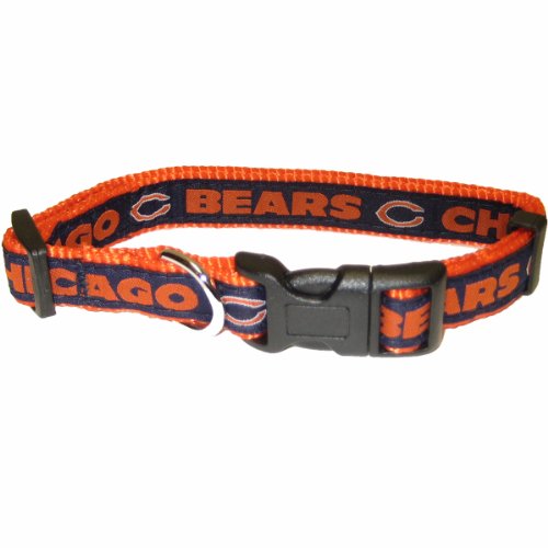 Pets First NFL Chicago Bears Collar, Large