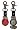 Arizona Diamondbacks - Clip-On Sports Watch