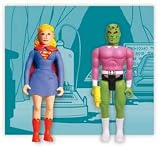  : DC DIRECT POCKET SUPER HEROES SERIES 2 SILVER AGE SUPERGIRL & BRAINIAC