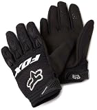 Fox Boys Youth Dirtpaw Race Glove, Black, Youth Small