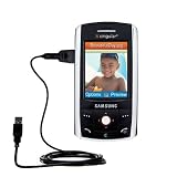 Classic Straight USB Cable for the Samsung SGH-D807 with Power Hot Sync and Charge capabilities - Gomadic Brand w/ TipExchange Technology