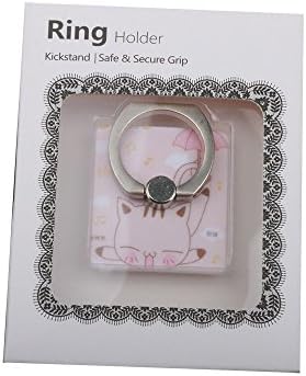 Universal 360 Degree Rotating Metal Push Ring Finger Grip Stand Holder Ring Phone Car Holder Mount Phone Ring Stent for Iphone 4s, 5 ,6, 6s ,6(s) plus,Tablets or Other Cell phones(Pink) (pink)