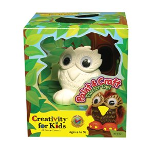 Faber-Castell Paint and Craft Plaster Kit - Owl by Faber Castell