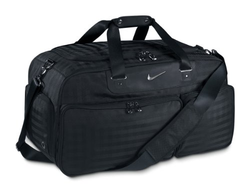 Nike Departure Large Duffle (Black/Silver)
