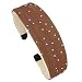 Handmade Lace Wrap Rhinestones Satin 1.57 Inch Headband