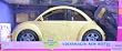 Barbie Volkswagen Beetle Vehicle (Yellow) w/ Real Key Chain (2000)