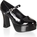 Maryjane-50 Pleaser USA Black Patent Size: 8