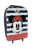 Trade Mark Collections Disney Minnie Mouse Wheeled Bag (Blue)