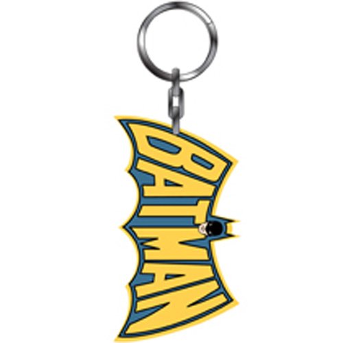  Batman retro rubber keyring