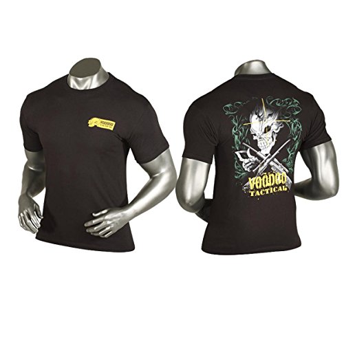 Voodoo Tactical 20-9139 Skull/Rifles Short Sleeve T-Shirt