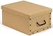 Kitchen & Housewares : Storage Box Medium Kraft Paper