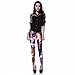 Sexy&Stylish Womens Fashion Soft Comfortable Print Leggings Pants