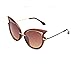 GAMT New Fashion Round Cateye Mirrored Sunglasses For Women Classic Style