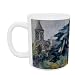 Christ Church, East Sheen (oil on canvas) .. - Mug - Standard Size