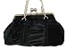 Apparel : Unlisted Velvet Handbag - Black