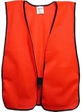 Iron Horse Plain Soft Mesh Safety Vests - Red
