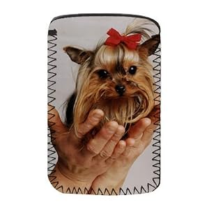 Amazon.com: Yorkshire Terrier - Protective Phone Sock - Art247 ...