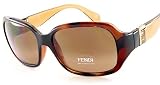 Fendi - New Fendi Sunglasses Soft Brown Shades Transparent Brown Frame FS387 218 FS-387 Size:59-17-135