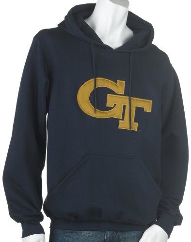 Soffe Georgia Tech Hoodie with Tackle Twill Logo