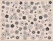DesignBlocks Scattered Flowers by Hero Arts