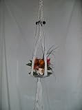Colored Cord Macrame Plant Hangers