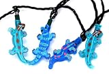 Review   / Blue & Green Gecko String Light Set
