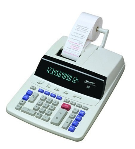 Sharp CS-2635RH druckender Tischrechner 12-stellig Sharp CS-2635RH druckender Tischrechner 12-stellig