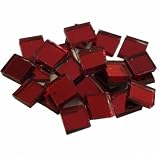 Spiegelmosaik Mosaiksteine rot 10x10mm