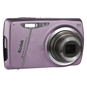 Kodak EasyShare M550 12MP 5x Optical/5x Digital Zoom HD Camera (Purple) - One Touch Sharing!