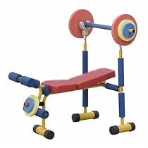 Big Sale Best Cheap Deals Redmon Fun and Fitness Exercise Equipment for Kids - Weight Bench Set